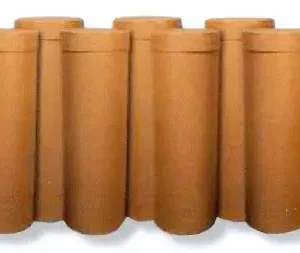 Seven 3 Gallon Open Head Fiber Drums are arranged in two rows on a white background.